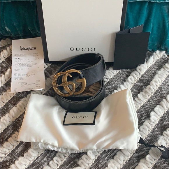 Gucci Accessories - 💯 Auth Gucci Snake GG Belt
